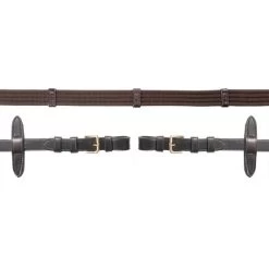 Schockemöhle Zügel Mit Stops Dunkelbraun/Silber -Geschaft Fur Pferdebedarf 1103 00004 gurtzuegel schnalle darkbrown gold.d2b2ff