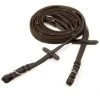 Schockemöhle Zügel Neo Line Gurtmaterial Braun/Silber -Geschaft Fur Pferdebedarf 1103 00039 neowebreins brownsilver.f07a39