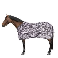 Harry's Horse Fliegendecke Mit Seperatem Halsteil Zebra -Geschaft Fur Pferdebedarf a1190342 2.c850ff