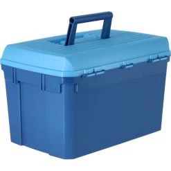 Kerbl Putzbox Zum Draufstellen Blau 3 -Geschaft Fur Pferdebedarf agradi 4045022 3.5423e4 1