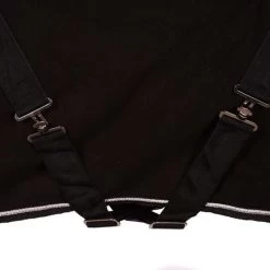 HKM Fleecedecke Mit Kragen Schwarz -Geschaft Fur Pferdebedarf agradi 44366216 4.1e8f77