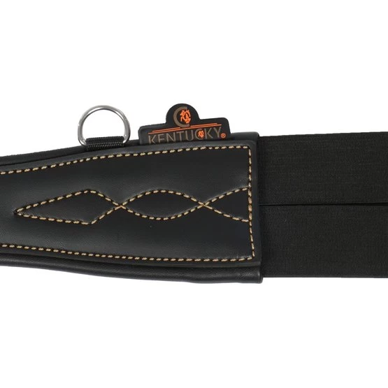 Kentucky Horsewear Kentucky Spring Sattelgurt Anatomisch Schwarz 7 Kentucky Horsewear Kentucky Spring Sattelgurt Anatomisch Schwarz – Bild 5