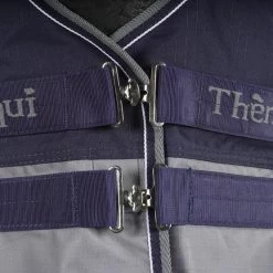 EQUITHÈME Tyrex Combo 600D 200g Navy/Grau Dots -Geschaft Fur Pferdebedarf agradi 44684719 1.29b337