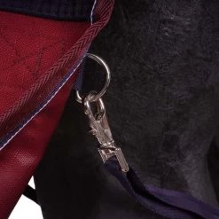 EQUITHÈME Outdoordecke Tyrex 1200D 300g Navy/Bordeaux -Geschaft Fur Pferdebedarf agradi 44738664 5.b3bd56