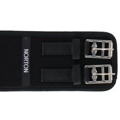 Norton Sattelgurt Kurz Schwarz -Geschaft Fur Pferdebedarf agradi 44767229 5.b31660