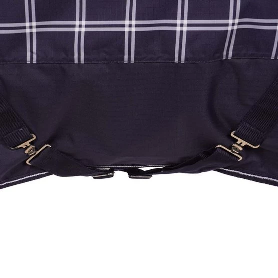 Weatherbeeta Decke Saxon Defiant 600D Standard Neck Medium Navy Plaid 8 Weatherbeeta Decke Saxon Defiant 600D Standard Neck Medium Navy Plaid – Bild 6