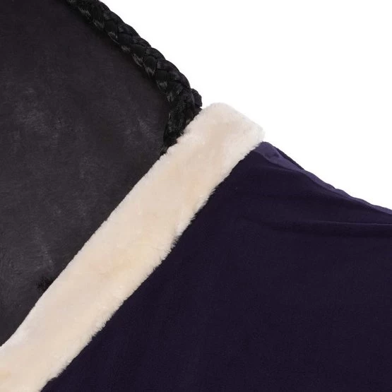 EQUITHÈME Fleecedecke Teddy Navy 6 EQUITHÈME Fleecedecke Teddy Navy – Bild 4