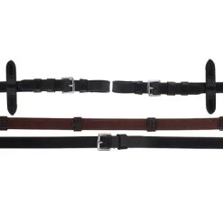 Schockemöhle Zügel Gummi/Leder Mit Schnallen Schw/Silber WB -Geschaft Fur Pferdebedarf agradi 44824733 1.fa4d06