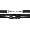Kavalkade Zügel Gummi Mit Karabinern Schwarz -Geschaft Fur Pferdebedarf agradi 44830035 1.f68ae9