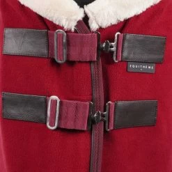 EQUITHÈME Fleecedecke Teddy Grün/Braun -Geschaft Fur Pferdebedarf agradi 44889853 1.319e56