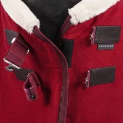 EQUITHÈME Fleecedecke Teddy Grün/Braun -Geschaft Fur Pferdebedarf agradi 44889853 2.0809e1