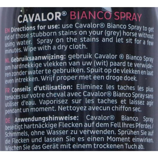 Cavalor Bianco Spray 200ml 5 Cavalor Bianco Spray 200ml – Bild 3