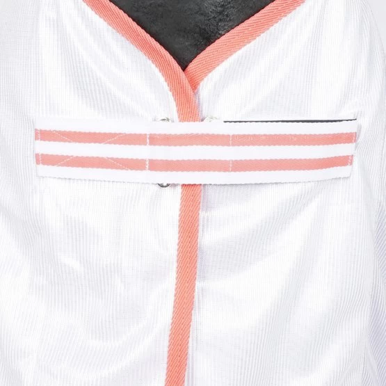 HKM Fliegendecke Classic Polo Weiß 6 HKM Fliegendecke Classic Polo Weiß – Bild 4