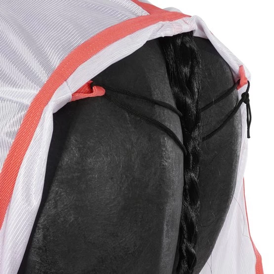 HKM Fliegendecke Classic Polo Weiß 11 HKM Fliegendecke Classic Polo Weiß – Bild 9