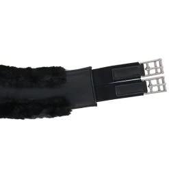 Norton Sattelgurt XTR Mit Kunstschaffell Schwarz -Geschaft Fur Pferdebedarf agradi 44965615 5.1c6171