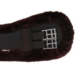 Norton Dressurgurt XTR Mit Kunstschaffell Havana/Crème -Geschaft Fur Pferdebedarf agradi 44965630 5.bf6960