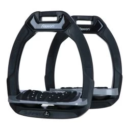 Flex-On Sicherheitsbügel Safe-On Inclined Ultra Grip Schwarz/Grau/Grau -Geschaft Fur Pferdebedarf agradi 45028308 2.8fbacc