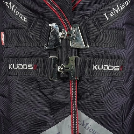 LeMieux Decke Kudos Turnout 100g Navy 5 LeMieux Decke Kudos Turnout 100g Navy – Bild 3