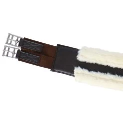 Norton Sattelgurt XTR Mit Kunstschaffell Schwarz -Geschaft Fur Pferdebedarf agradi 45045038 4.d639b3