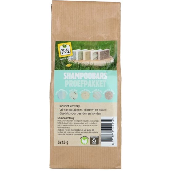 VITALstyle Shampoo-Riegel Musterpaket 3 VITALstyle Shampoo-Riegel Musterpaket