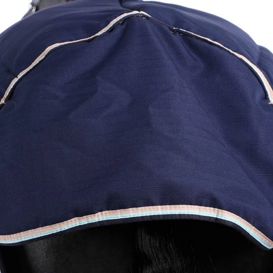 Rambo Optimo Stalldecke 400g Navy/Beige 9 Rambo Optimo Stalldecke 400g Navy/Beige – Bild 7