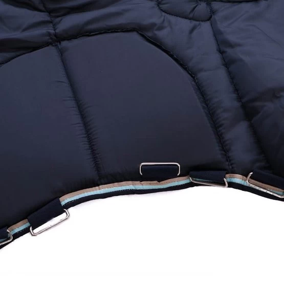 Rambo Optimo Stalldecke 400g Navy/Beige 11 Rambo Optimo Stalldecke 400g Navy/Beige – Bild 9