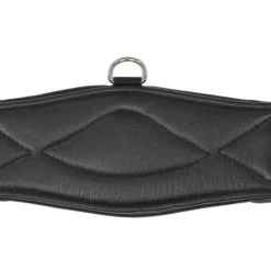 Horka Dressurgurt Weich Gepostert Leder Schwarz/Silber -Geschaft Fur Pferdebedarf agradi a1213152 4.6a6ed9
