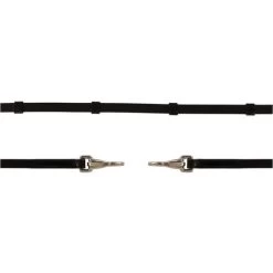 BR Zügel Islandic Lernen Sie Mit Stopps Und Clip Schwarz/Silber Vollblut