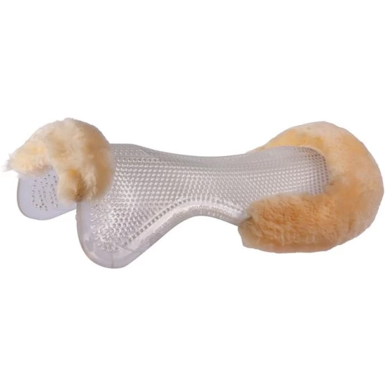 BR Gel PadSoft Gel Mit Schaffell Transparent L 3 BR Gel PadSoft Gel Mit Schaffell Transparent L