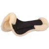 BR Sattelunterlage Sheepskin Rand Schwarz/Natur Warmblut -Geschaft Fur Pferdebedarf br 154003 b111 01.2fcb96 1