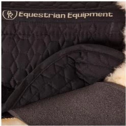 BR Sattelunterlage Abnehmbare Kissen Sheepskin Schw Warmblut -Geschaft Fur Pferdebedarf br 154005 b111 03.8de151