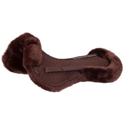 BR Sattelunterlage Abnehmbare Kissen Sheepskin Schw Warmblut -Geschaft Fur Pferdebedarf br 154005 n027 01.1075d9