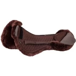 BR Sattelunterlage Abnehmbare Kissen Sheepskin Schw Warmblut -Geschaft Fur Pferdebedarf br 154005 n027 02.bf93e9