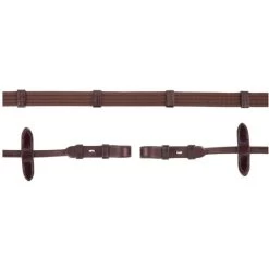 BR Gurtzügel M Rundgenähten Enden Schwarz/Silber Warmblut -Geschaft Fur Pferdebedarf br 201025 n046 01.bd0825