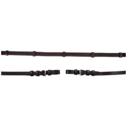 Premiere Zügel 16mm Anti-Rutschverschluß Braun Pony