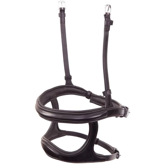 BR Nasenriemen Doppelt Kombiniert Schwarz/Silber 3 BR Nasenriemen Doppelt Kombiniert Schwarz/Silber