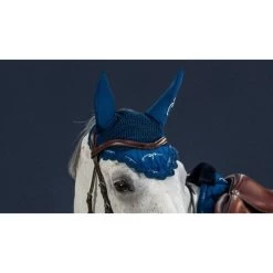 Dyon Fliegenhaube Curduroy Schwarz Warmblut -Geschaft Fur Pferdebedarf dyon bonnet corduroy bleu full 1.a77ec2