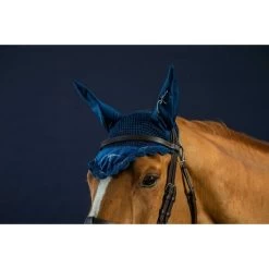 Dyon Fliegenhaube Curduroy Schwarz Warmblut -Geschaft Fur Pferdebedarf dyon bonnet corduroy bleu full 3.112c0e