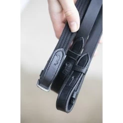 PÉNÉLOPE Pénélope Zügel Daily Gurtmaterial Schwarz Warmblut -Geschaft Fur Pferdebedarf ekkia 301631302 1.af526a