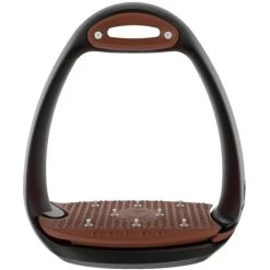 Compositi Steigbügel Eole AirPro Schwarz/Braun