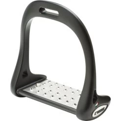 Lorenzini Steigbügel Titanium Springen Matte Schwarz Universal