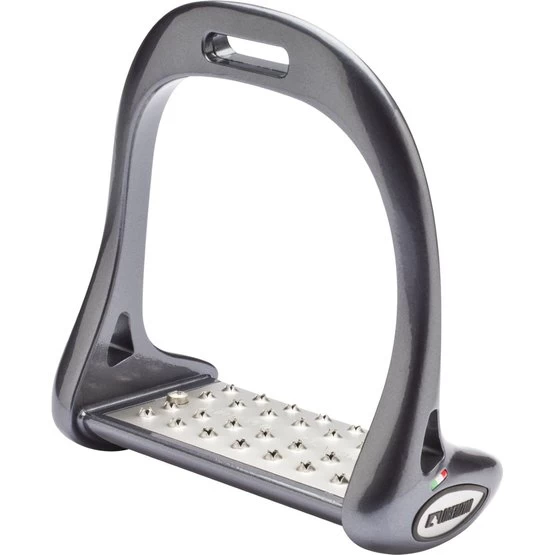 Lorenzini Steigbügel Titanium Springen Matte Schwarz Universal 4 Lorenzini Steigbügel Titanium Springen Matte Schwarz Universal – Bild 2