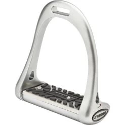 Lorenzini Steigbügel Rubber Titanium Dressur Aluminium Universal