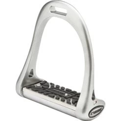 Lorenzini Steigbügel Rubber Titanium Dressur Gold Universal -Geschaft Fur Pferdebedarf equiline str50 sc007 web.08db59