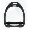 Flex-On Steigbügel Aluminium Inclined Ultra Grip Schwarz/Silber/Schwarz