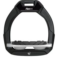 Flex-On Sicherheitsbügel Safe-On Junior Inclined Grip Schwarz/Weiß/Grün -Geschaft Fur Pferdebedarf flex soj black grey grey 01.59300e