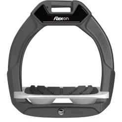 Flex-On Sicherheitsbügel Safe-On Junior Inclined Grip Schwarz/Weiß/Grün -Geschaft Fur Pferdebedarf flex soj grey grey grey 01.c40a3a