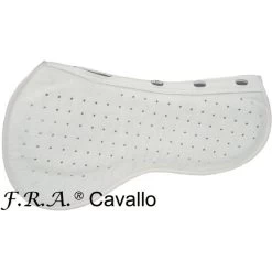 F.R.A. Cavallo Horse & Rider Pad TSP209 Vielseitigkeit Weiß One Size