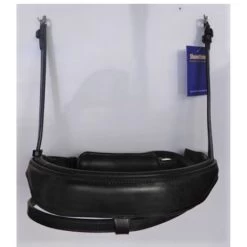 HB Showtime Nasenriemen Corrado Anatomisch Schwarz/Weiß -Geschaft Fur Pferdebedarf hb 421 zwart.d574a7
