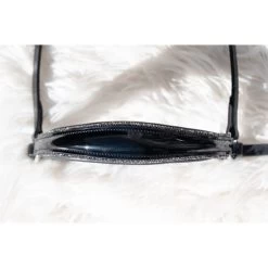 HB Reithalfter Showtime Abrichtung Schwarz/Schwarz Funkeln -Geschaft Fur Pferdebedarf hb 428 silver.fc8051